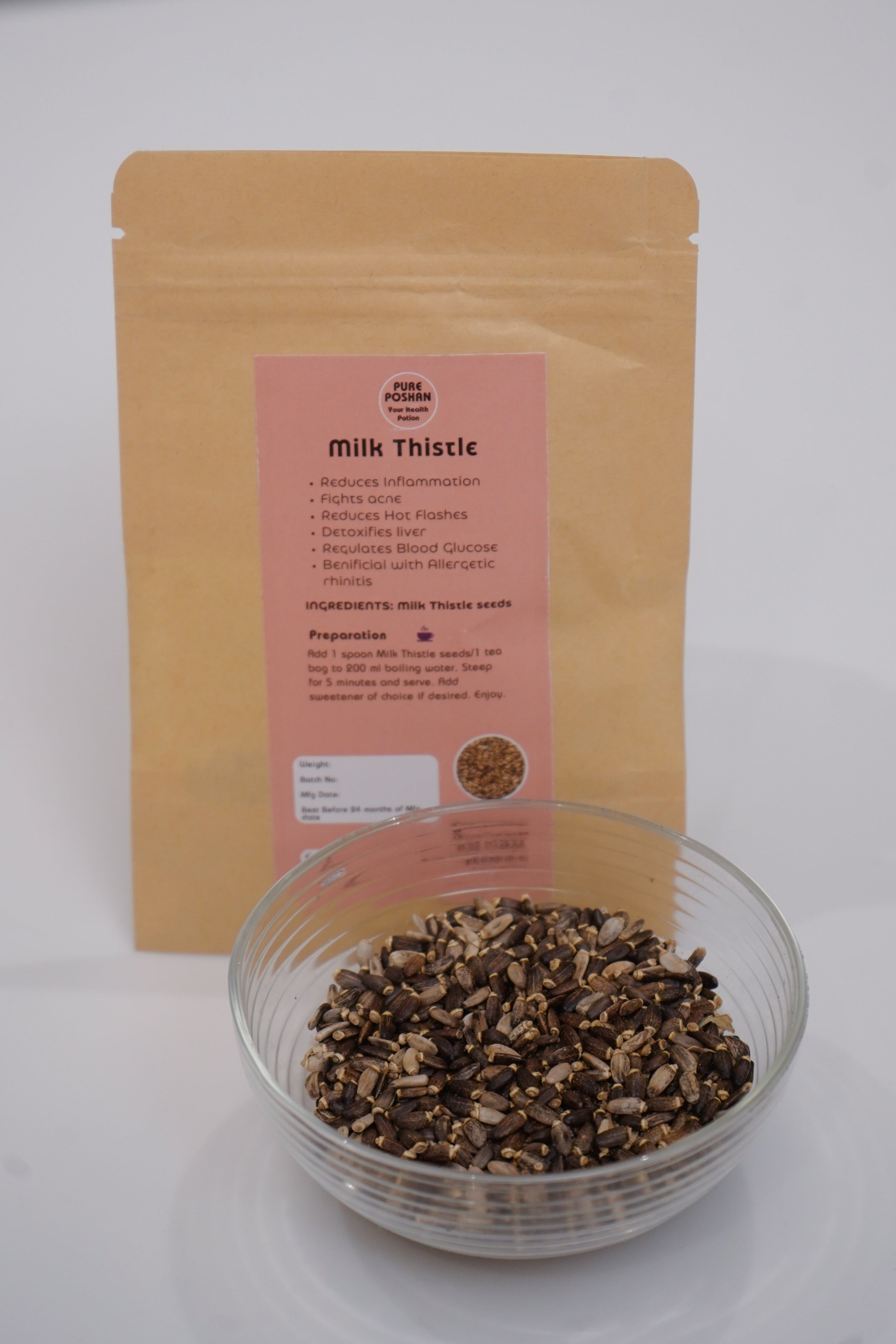 Milk Thistle — Caffeine Free Herbal Infusion for Wellness