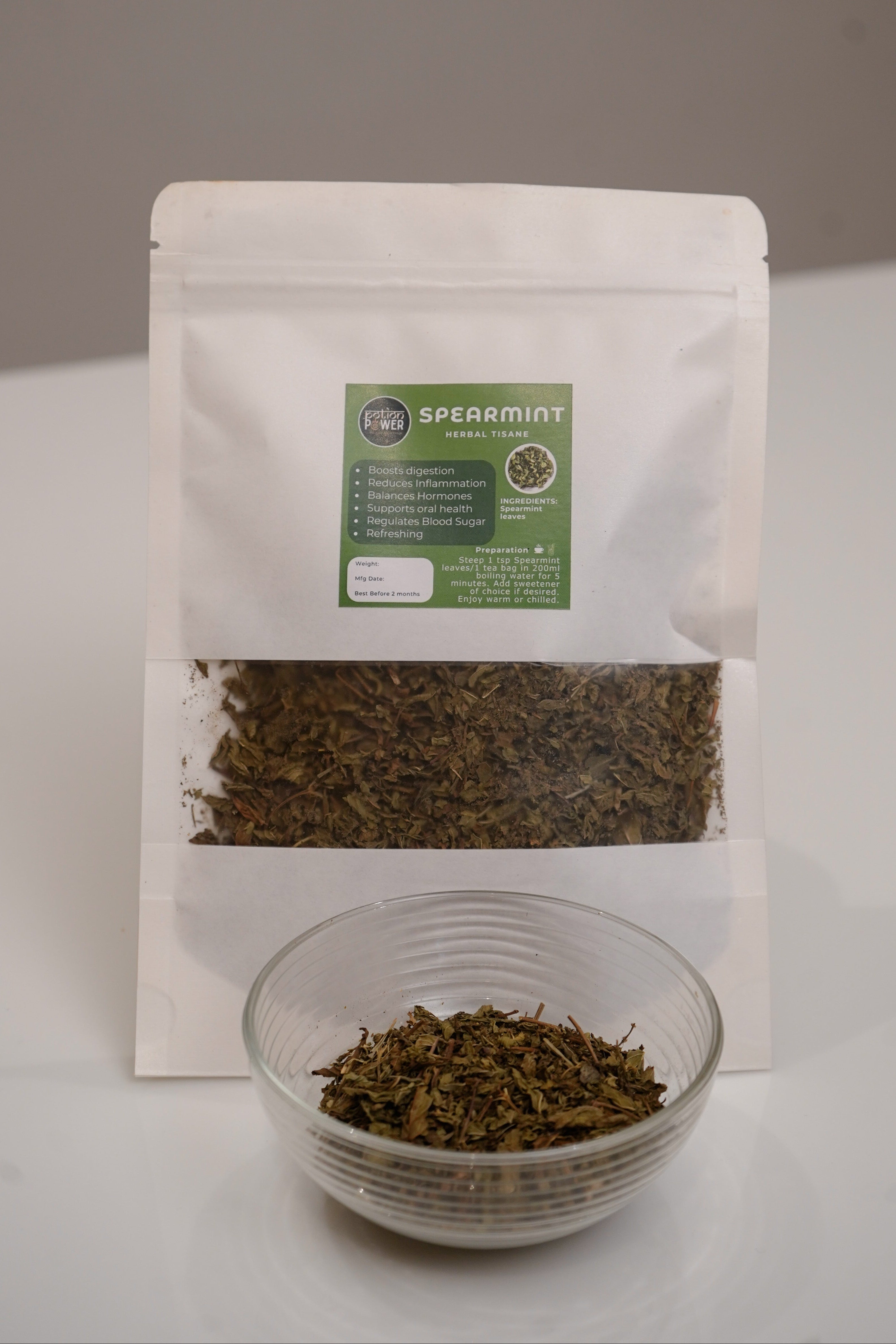 Spearmint — Caffeine Free Herbal Tea for Hormonal Balance
