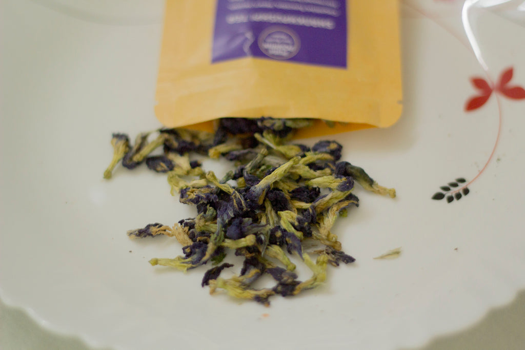 Shankhpushpi (Butterfly pea) — Caffeine Free Herbal Tea for Focus & Calm