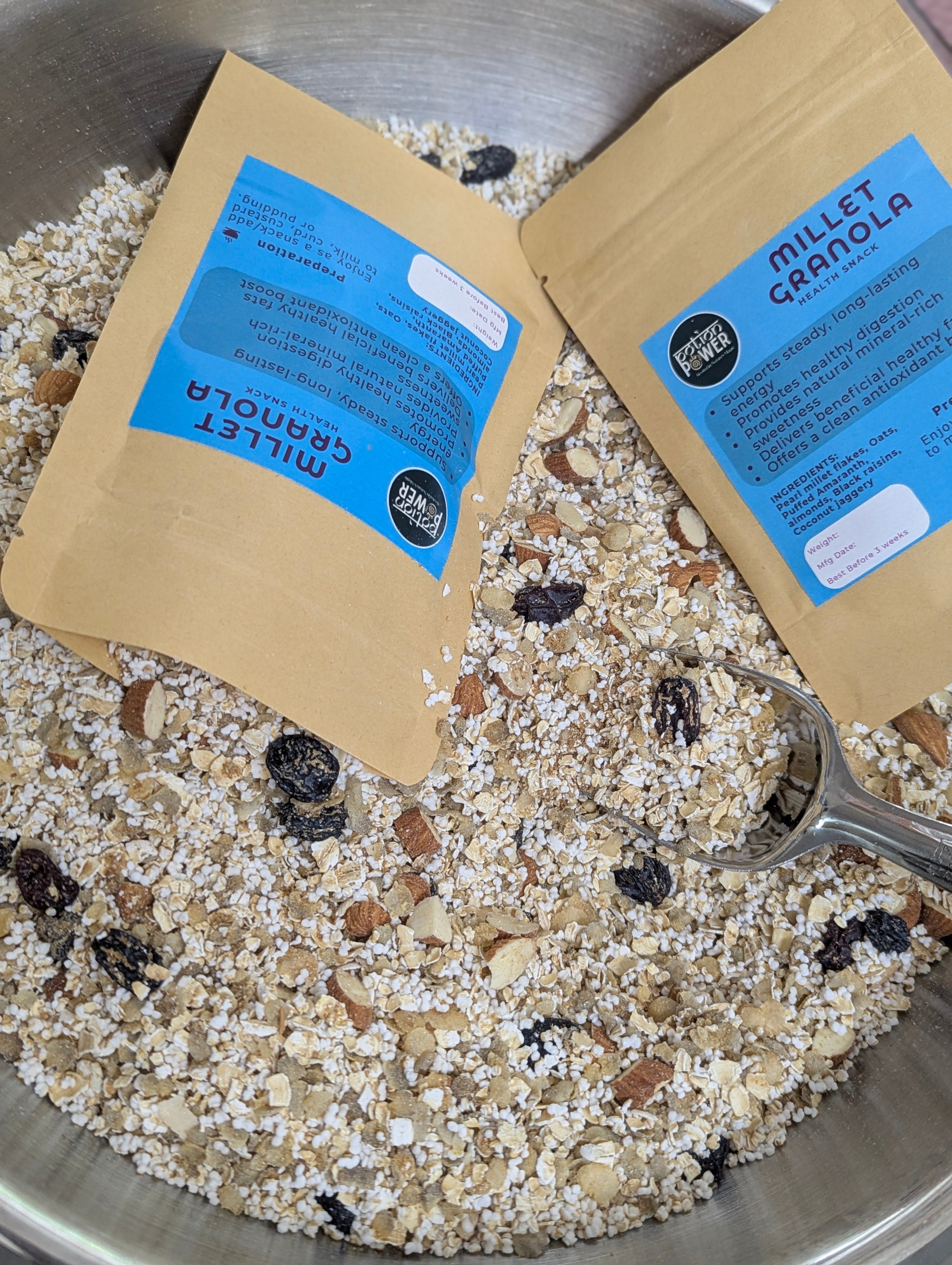 Millet Granola — Wholesome Ancient Grain Breakfast