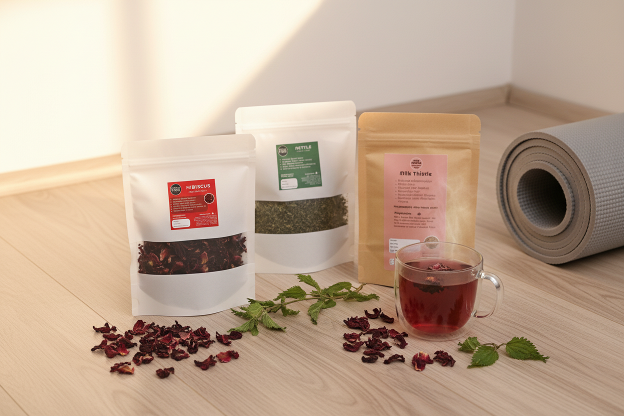 The Gentle Cleanse herbal wellness bundle by Potion Power