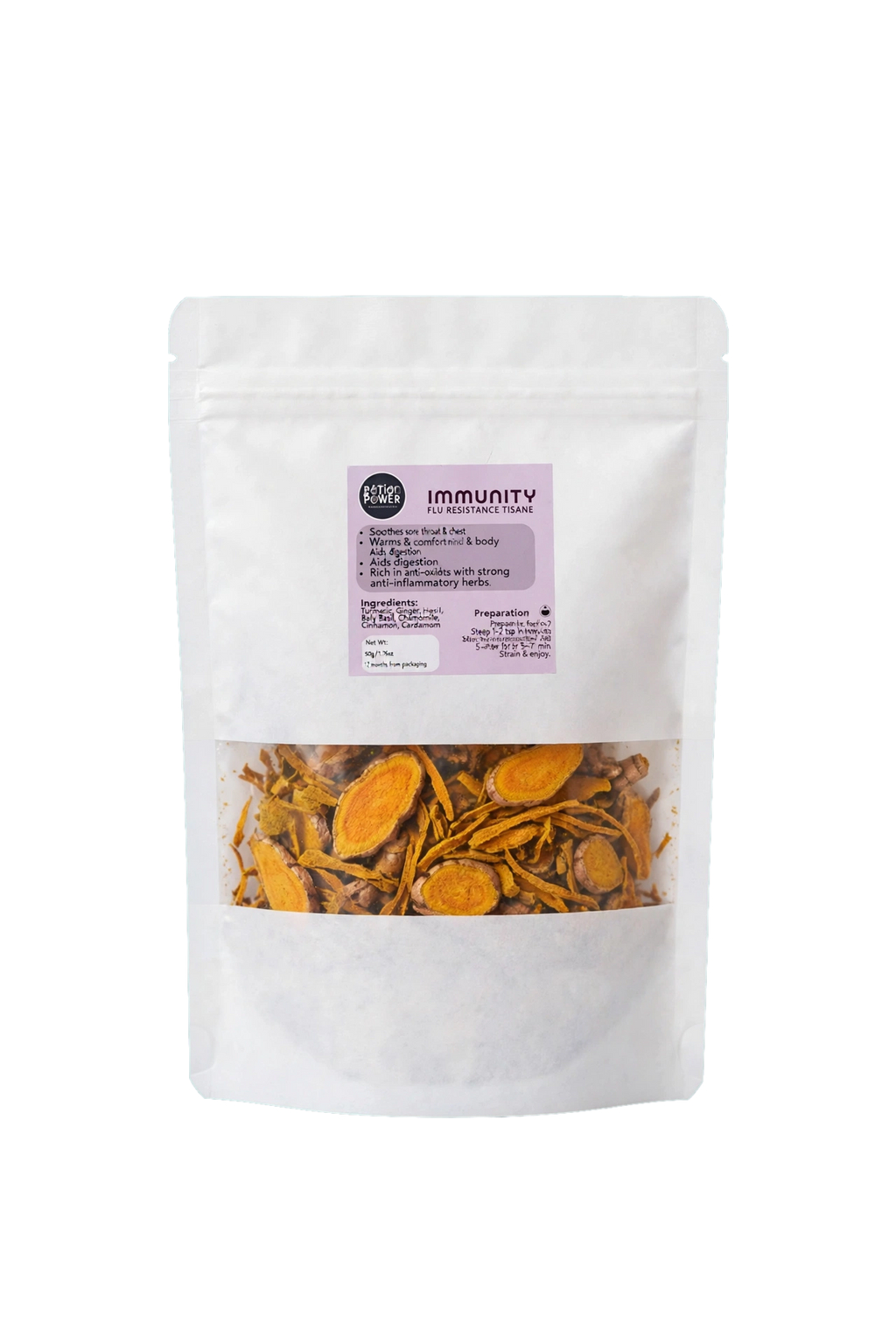 Immunity Elixir — Caffeine Free Herbal Tea for Daily Wellness Support