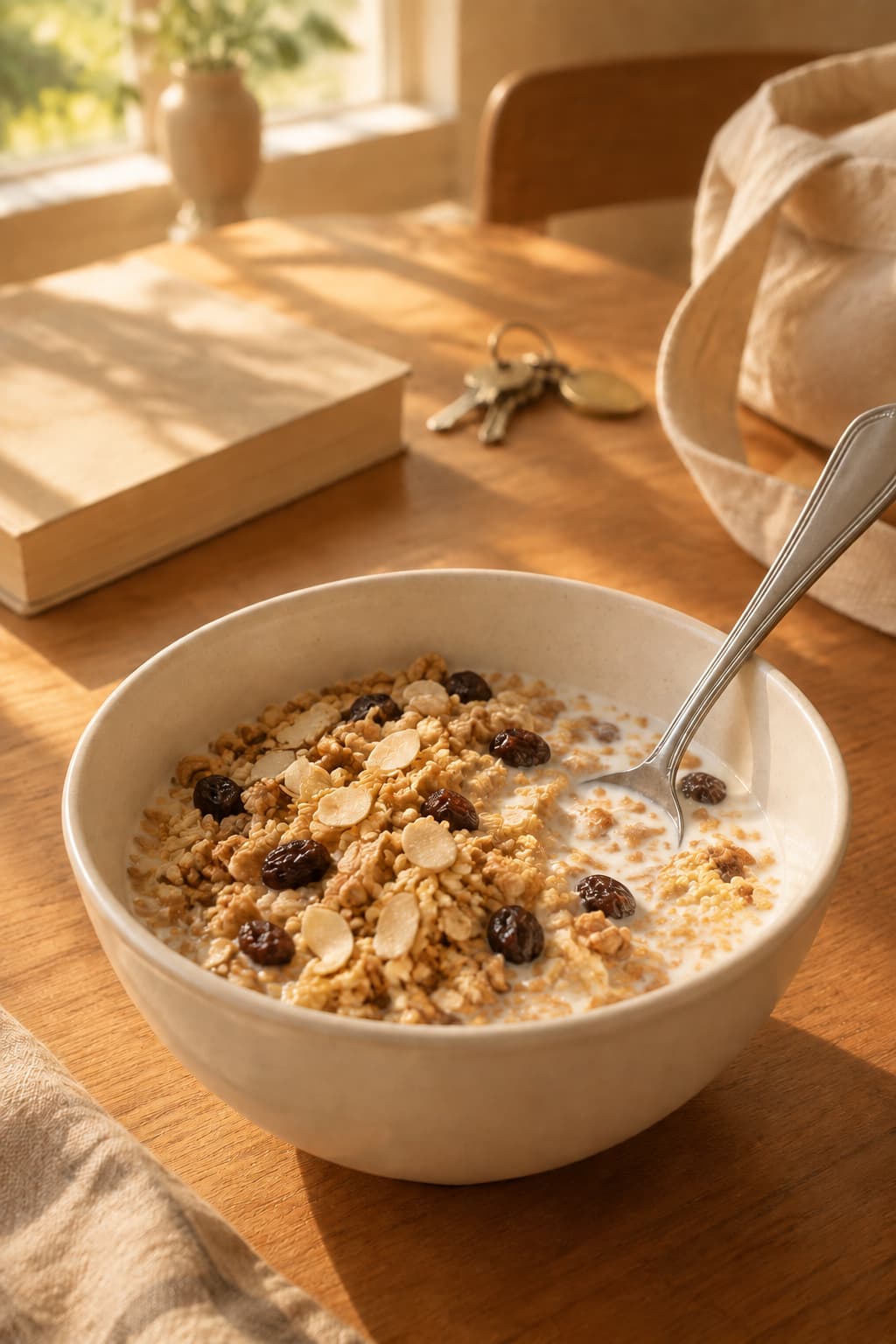 Millet Granola wholesome ancient grain breakfast by Potion Power