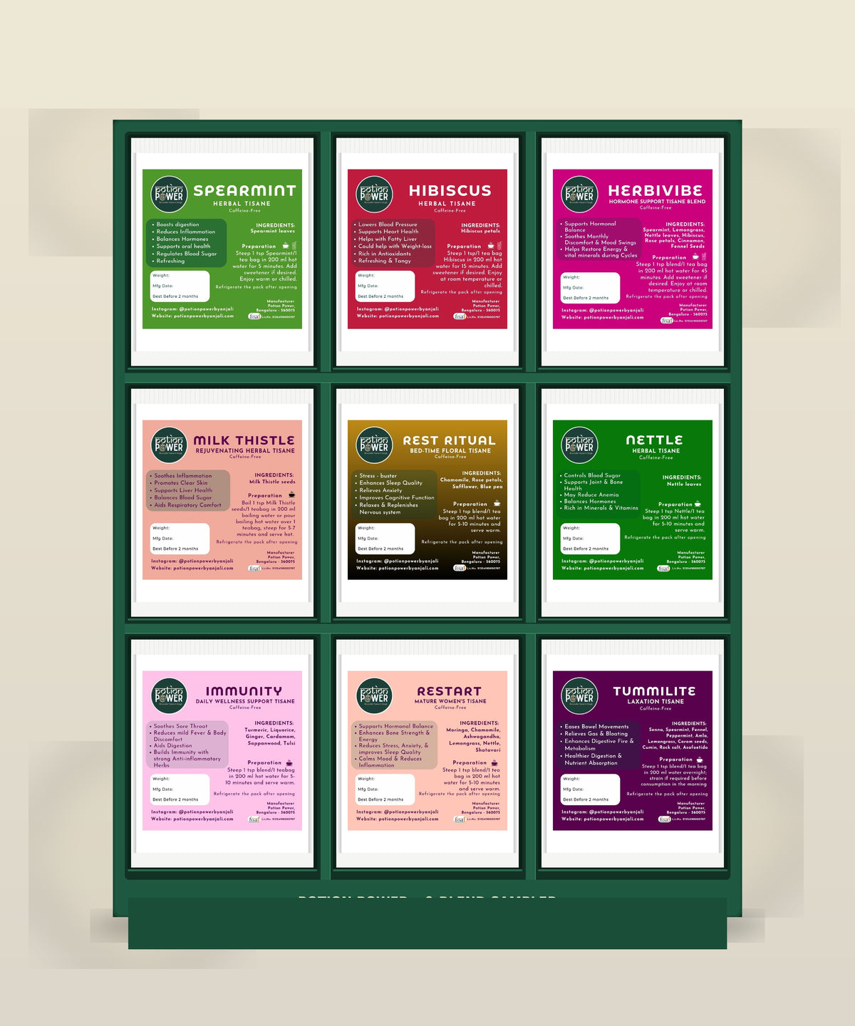 Daily Wellness Tea Sampler