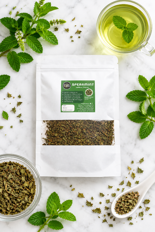 Spearmint — Flat Lay
